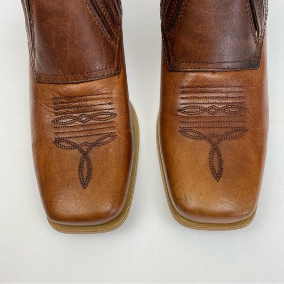 Durango Western Cowgirl Low Cut Ankle Boots Color Brown SZ 7 - Picture 6 of 11